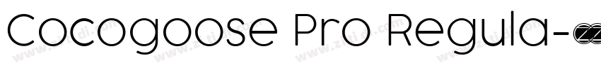 Cocogoose Pro Regula字体转换